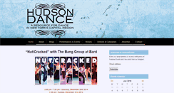 Desktop Screenshot of hudsondance.org